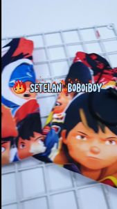 Setelan Boboiboy Anak Laki-laki Terbaru / Baju Anak Cowok Gambar Boboiboy Galaxy 2 - 12 Tahun
