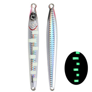 JIGGING PRO Coso Jig SL 100g 120g 150g Vertical Metal Jig Fast Sinking Glow Jigging Lure Saltwater Artificial Lures