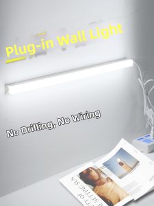 SAINAHEPAN | Super Bright LED Strip Light for Bedside Makeup Wall Lighting