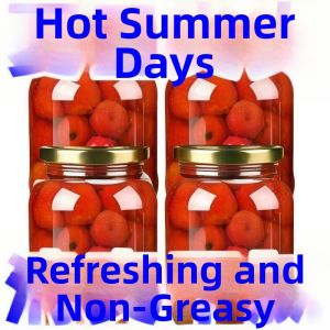 Hawthorn Tangerine Pineapple Strawberry Fruit Cans