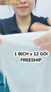 Bịch 12 Gói Khăn Giấy 5 Lớp CaiTong K29 Hàng Nội Địa Trung Dai Mềm Thấm Nước