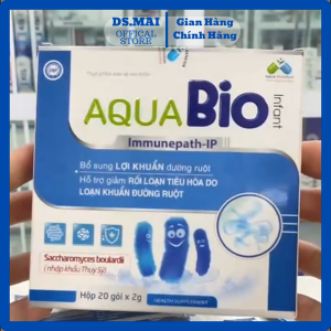 Men Vi Sinh AQUA BIO INFANT Giảm Rối Loạn Tiêu Hóa Do KSinh Giảm Nhanh Tiêu Chảy