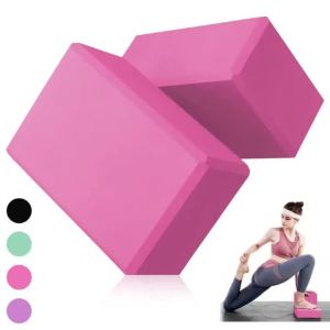 1PC EVA Foam Yoga Block Props Brick Gym Pilates Yoga Balance Exercise Body Building Fitness Sport Workout Equipment for Home