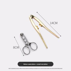 Internet Celebrity Eating Melon Seeds Handy Gadget Bean Bag Peeling Melon Seeds Tool Watermelon Seed Separation Shucker Open Sunflower Seeds Pine Nuts Pliers