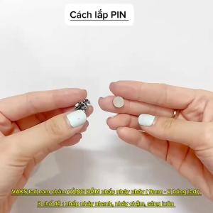 Combo 3 cái Chip LED nam châm 9mm màu VÀNG ĐẬM 3 chế độ : nhấp nháy nhanhchậmsáng luôn- sử dụng cho tượng nhỏ mô hình *đã kèm pin