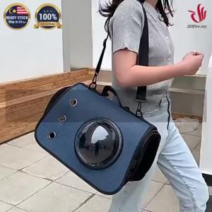 Foldable breathable Portable Cat Pet Oxford Bag Beg Oxford Haiwan Peliharaan Beg Kucing Bernafas boleh dilipat