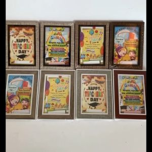 The Gift 4R Photo Frame / Bingkai Foto Kayu / Gambar Album / Selamat Hari Guru Hadiah / Happy Teachers day