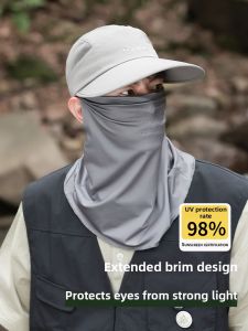 JIFANPAUL | UV Protection Full Face Sun Hat Male