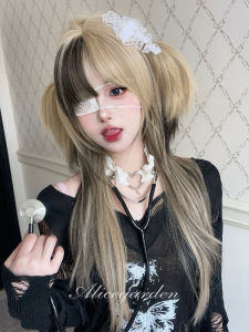 alice garden | Long Straight Asian-Inspired Jk Wig