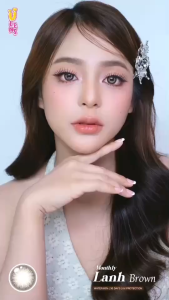 **มีค่าสายตา** คอนแทคเลนส์ Lanh (Ulens) ค่าอมน้ำ 65% เลนส์ซิลิโคนไฮโดรเจล DIA 14.5 คอนแทคเลนส์รายเดือน แถมตลับฟรี