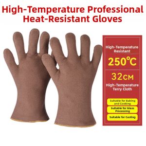 Heat-Resistant Fireproof Gloves Five-Finger Flexible
