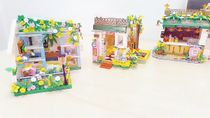 Đồ chơi Xếp Hình - Lắp ráp Mô hình Nhà Cửa cho bé gái gồm 600 chi tiết - Đồ chơi phát triển trí tuệ