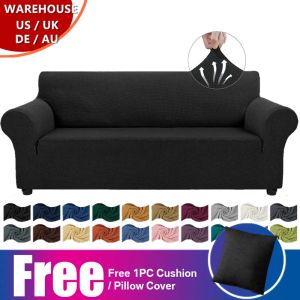 Thick Jacquard Sofa Covers 1 2 3 4 Seater Couch Cover for Living Room Stretch Sofa Slipcovers for Pets Kids Furniture Protector
