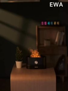 Flame Air Aroma Diffuser Humidifier Upgraded Essential Oil Diffuser Cool Mist Humidifiers