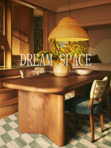 Retro Style Space-Saving Oval Dining Table