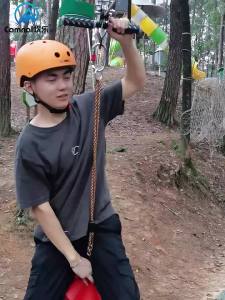 Camnal | Childrens Playground Zipline Kit with Pulley