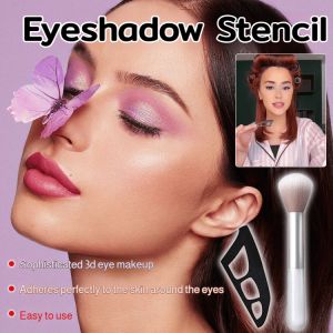 Multi Functional Reusable Applicator for Beginners Eyeshadow Stencil Tool Eye Makeup Assistant