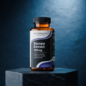 LifeSeasons Bacopa Extract 900mg Brain Support and Nootropic 60 Veg Caps