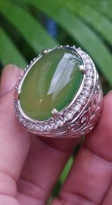 CINCIN BATU AKIK BIO SOLAR CHALCEDONY