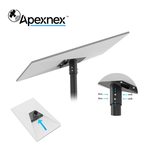Starlink Gen 3 Mount Weather Resistant Steel Sturdy Support Easy Install Space Saving Design for Residential and Commercial