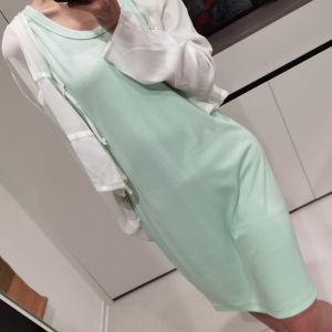 Slimming Effect Womens Wrap-Vest Dress Korean Style Casual Ribbed Mid-Length Slim Fit Summer Fashion Cotton Polyester Blend