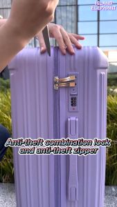 ISLAND ELEPHANT 20/24 inch Suitcase Lightweight Carry Luggage ABS+PC Material