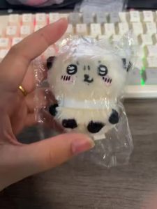 Bandai | Móc Khóa Thú Bông Hachiware Usagi Dễ Thương Mô Hình Momonga Nhỏ Xinh Dùng Trang Trí Bao Bì Sách Đồ Chơi ACG.