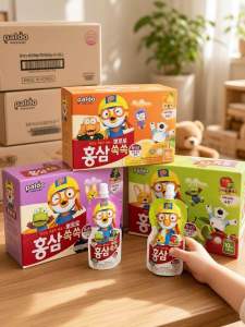 [Mẫu Mới(80ml)_8/2027]Thùng 40 túi Nước Hồng Sâm Paldo Hàn Quốc cho bé( Xuất Hoá Đơn VAT)