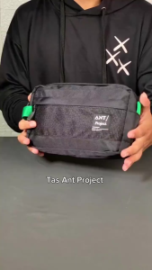 ALFAKHRI X ANT - Tas Selempang Pria CRUCIAL 2 in 1 - Clutch Bag Pria