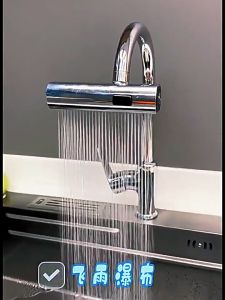 ก๊อกน้ําห้องครัว ก๊อกน้ําอ่างล้างจาน 4 โหมด 360°อุปกรณ์ต่อขยายก๊อกน้ํา หัวต่อก็อกน้ำ แบบสากล สําหรับห้องครัว ประหยัดน้ํา