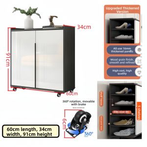 ENLUOLIJIA | Portable with Lock Shoe Cabinet