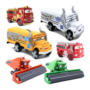 Takara Tomy | New Pixar Cars Combine Harvester Frank Piston Cup Racer Tractor Alloy Diecasting Model Toys Cars Childrens Gifts Toys
