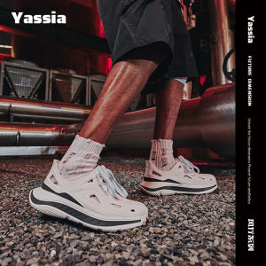 Comfortable Sporty Womens Sandals Anti-Slip Beach Shoes Thick Bottom Stream Trudging Shoes Low Cut Slip-On EVA Material