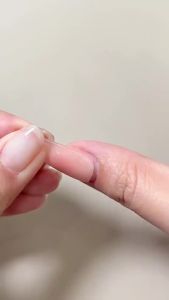 24 Móng Giả Ngón Chân Hình Vuông Ngắn Màu Sắc Đơn Giản Bóng Mịn Có Thể Sử Dụng Lại Che Phủ Toàn Bộ Dành Cho Phụ Nữ Dùng Hàng Ngày