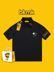 bkmk | Stylish and Minimalist Fresh Polo Shirt Mens Summer Loose Short Sleeve T-shirt