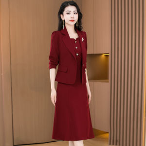 MAIMEI | Elegant Wedding Dress Set For Women Spring New Arrival A-Line Skirt Long Sleeve High Collar Luxury Sensation By Ma Mi
