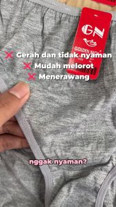 1 Pcs Golden Nick Celana Dalam Wanita Pakaian Dalam Wanita CD Wanita - Bisa Bayar di tempat