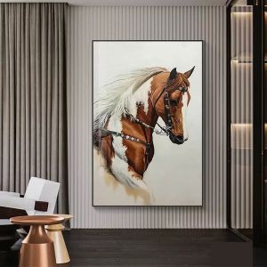 ภาพตกแต่งเรือหางม้าสำหรับตกแต่งบ้านสไตล์โมเดิร์น ภาพตกแต่งกำแพงห้องนั่งเล่นแบบมีขอบโลหะสำหรับตกแต่งประตูทางเข้าและห้องน้ำ