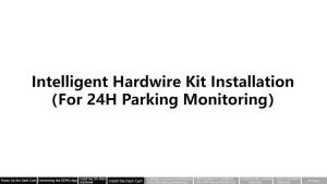 Bộ Kit Cài Đặt Cố Định DDPAI Cho Hệ Thống Giám Sát Đỗ Xe 24H Tương Thích Với Các Dòng Camera Ô Tô Z60/Z50/N5/N3/N2/N1/MINIPro2K/A400