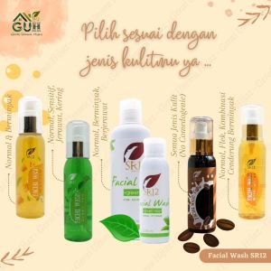 Sr12 Facial Wash Honey / Sabun Madu Cair / Sabun Kulit Kering & Sensitif [Rci]