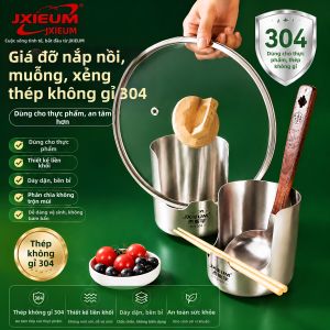 Giá Để Kệ Bếp Tích Hợp Inox 304