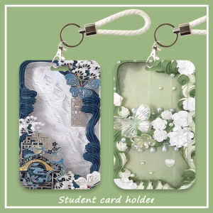 JIFANPAUL | Anti-Loss Hard Shell Card Case for Student Meal Subway Bus and Kindergarten Pick-up Cards