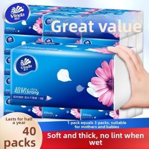 Vinda | Super Strong Soft Facial Tissue 100 Sheets 40 Packs
