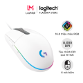 Chuột game có dây Logitech G203 Lightsync - Tùy chỉnh RGB, 6 nút lập trình, nhẹ, 8.000 DPI, cảm biến chuyên game. 