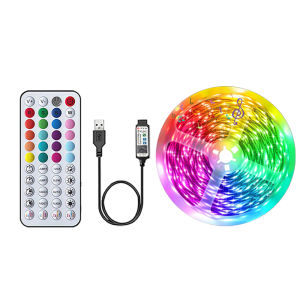RGB Led Strip Lights for Room 1M 5M 10M 20M 30M USB 5V Music Sync APP Control Led Tape FLexible Ribbon for Bedroom Home Decor
