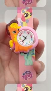 (K32) 3D Jam Tangan Budak Comel / Little Pony 3D Kids Cute Fashion Watches