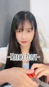 Marco Pony รองเท้าแตะ รองเท้าแฟชั่น รูปลักษณ์ 4 ซม รองเท้านิ่มเหมือนเหยียบอึ กันลื่น บางสองซม ในร่มและกลางแจ้ง ลำลองสำหรับผู้หญิง MH9001