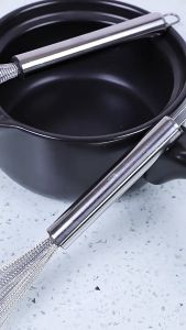 SB แปรงขัดหม้อ ฝอยขัดหม้อแบบมีด้าม ฝอยขัดหม้อ ฝอยขัดกระทะ มีด้ามจับ ขัดง่าย ไม่เปลืองแรง