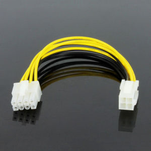 ATX 4 Pin Male to 8 Pin Female EPS Power Cable Cord Adapter PC Motherboard CPU Power Supply Line Extension Cable