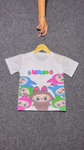 Baju Boneka Labubu Celana Cargo Anak Perempuan Bahan Katun Flis Usia 1 Sampai 10 Tahun Banyak Pilihan Warna